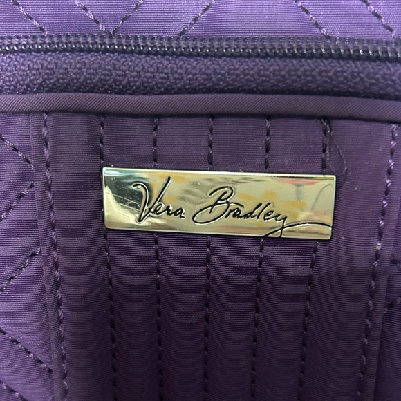 Vera Bradley Deep Purple Quilted Crossbody Bag - Picture 2 of 7